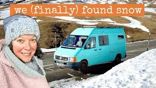 Chasing Snow in the French Pyrenees - Campervan Winter Road Trip