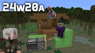 News in Snapshot 24w20a: Massive Redstone Farming Change! New Piston Sounds!