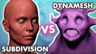 Subdivisions VS Dynamesh in ZBrush