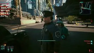 Cyberpunk 2077 v2.0 Police System Testing - Just Goofing Off