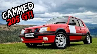 The 80's LEGEND! CAMMED, CARBED Peugeot 205 GTi Stage Rally Car! *INCREDIBLE SOUND*