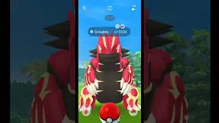 Wild primal Groudon shocked me! #shorts #primal #groudon #ultragoo #pokémon