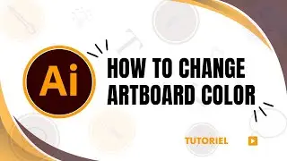 How to change artboard color in Illustrator