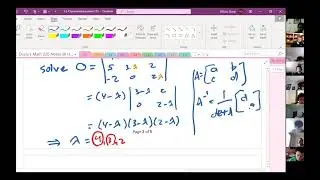 5.2: The Characteristic Equation