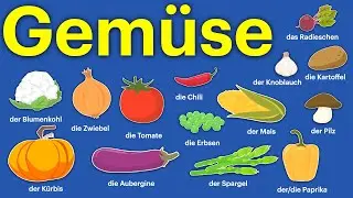 Food Vocabulary. German for Beginners.