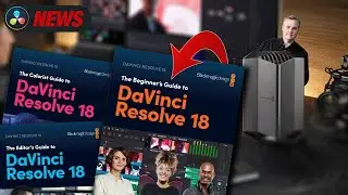 New Davinci Resolve 18 FULL training guide, Price Cuts & More! The Roundup #1