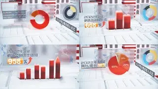 Cinema 4D Project Files: Finance and Economy Infographic 3D Animation (C4D & Octane Render)