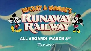 New Marquee for Mickey & Minnie’s Runaway Railway Lights Up Disney’s Hollywood Studios