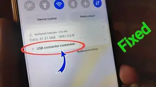 USB connector Connected , disconnected problem fixed an Android phone