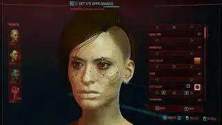 Cyberpunk 2077 Nude Female Creation with genitals 4K