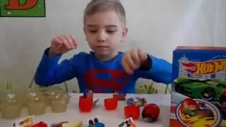 Hot wheels chocolate eggs with a surprise . Хот вилс  шоколадные яйца с сюрпризом