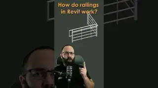 How do Railings in #revit work?