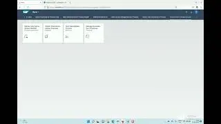 SAP MDG - S/4HANA 2021 Fiori Tiles