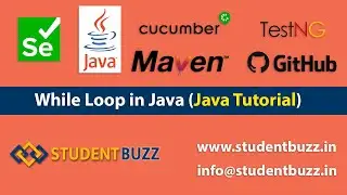 While Loop in Java || Java Tutorial Step by Step || StudentBuzz