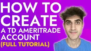 How to create a TD ameritrade Account (Full Tutorial)