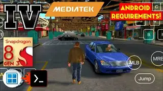 GTA IV On Android : Minimum Device Specs (Winlator & Mobox)