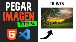 👉como Pegar una IMAGEN  en HTML - Visual Studio Code
