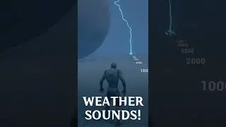 Upcoming update: weather sounds!