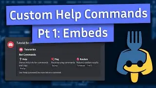 Custom Help Commands [#1] Embeds - Python Discord Bot