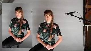 Portrait Photography in Natural Light  in the Garage Studio - Beginning Digital Photography