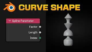 How SPLINE PARAMETER works in Blender? - Geometry Nodes