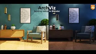 3 Easy ArchViz Lighting Setup in Blender 2.92