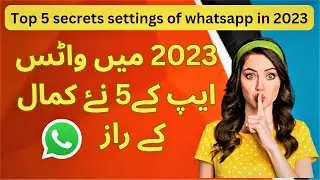 Top 5 New Hidden Settings of WhatsApp 2023 |Tricks and Tips in 2023|