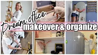 *NEW* DIY ROOM MAKEOVER DREAM OFFICE MAKEOVER & OFFICE ORGANIZATION TIFFANI BEASTON HOMEMAKING 2024