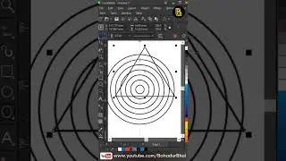 How to Make Wifi Icon In Corel Draw #shorts