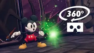 EPIC MICKEY REBRUSHED 360° VR Gameplay Experience - Virtual Reality Experience