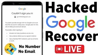 Hacked gmail account recovery no phone number || gmail recovry without phone number || Email recover