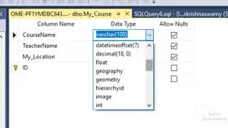 Create Insert Delete Truncate in SQL