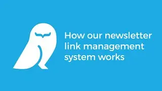 How our newsletter link management system works