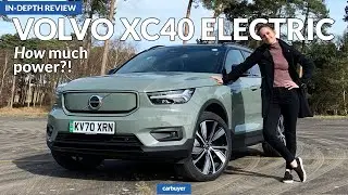 New Volvo XC40 Recharge Electric in-depth review: how much power?!