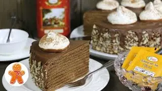 Торт Медовый Трюфель ✧ Honey Truffle Cake (English Subtitles)