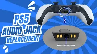 PS5 CONTROLLER AUDIO JACK REPLACEMENT... LET'S FIX IT