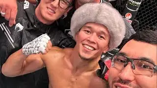 Асу Алмабаев выиграл исторический бой в UFC!