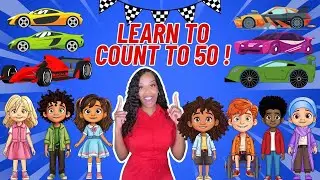 Learn to count to 50 | The Counting Song | Kids Songs