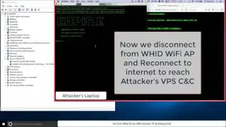 WHID Attack Simulation against Windows 10 Enterprise