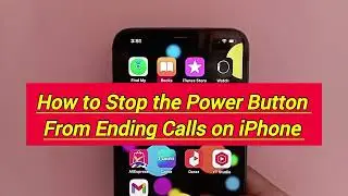 How to Turn Off Power Button Ends Call in iPhone | Power Off Button Call Cut Problem