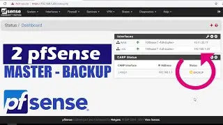 How to configure High Availability with 2 pfSense