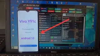 Vivo Y91c frp bypass Android 10 working 100% free | ACT UNLOCK TOOL V2.0