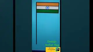 Python programming | Design Indian flag by using Python 🥸 #python #flag #indianarmy #jaihind #india