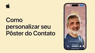 Como personalizar o Pôster do Contato no iPhone | Suporte da Apple