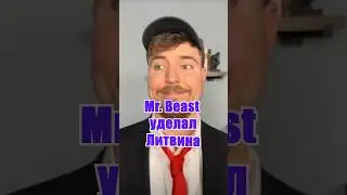 MrBeast уделал Литвина. Мише такое не повторить 😱 #mrbeast #blogger #литвин #shortsvideo