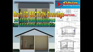 Drawing Exercise 19: How to Create 2d/3d Section Drawings using 3D model in AutoCAD