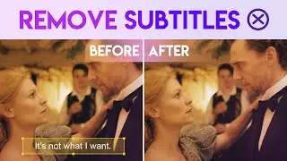 How to Remove Subtitles from Video without Re-encoding (Hardcode & Soft Subs)