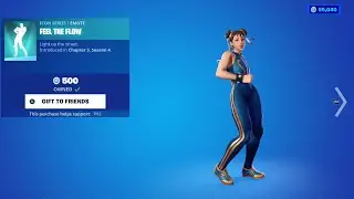 Fortnite New Feel The Flow Emote is SUS..