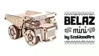 Сборная модель EWA BELAZ MINI