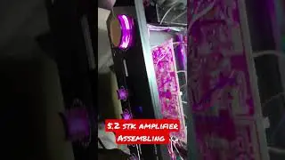 5.2 stk amplifier Assembling acrylic pannels with light